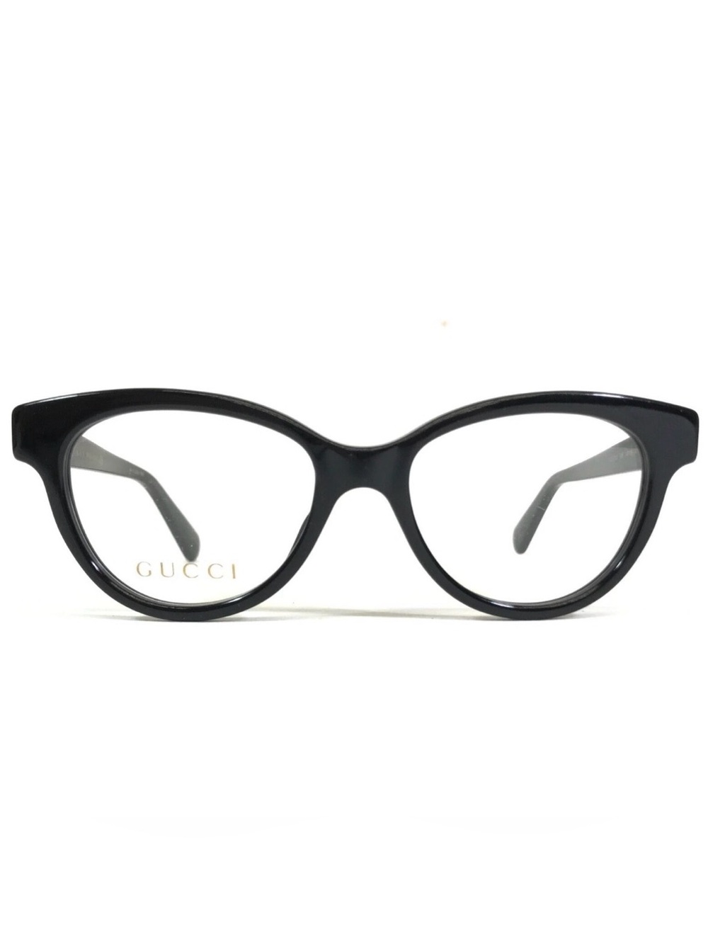 Gucci Eyeglasses Frames GG03730
001 52016-140 Black Round Full Rim, Cat eye